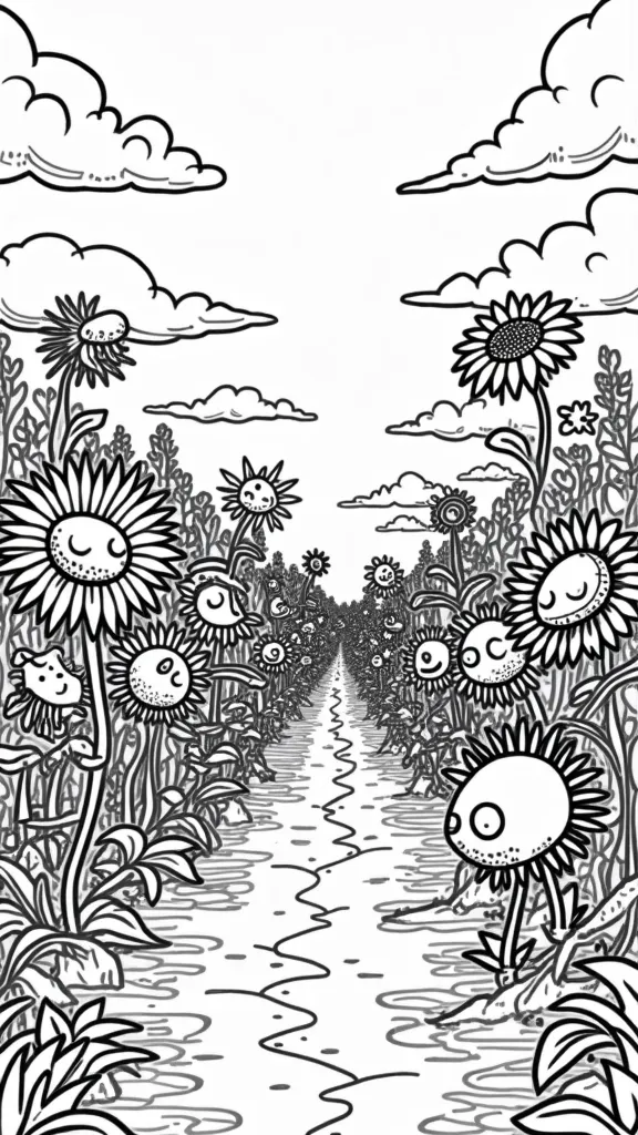 plants vs zombies printable coloring pages